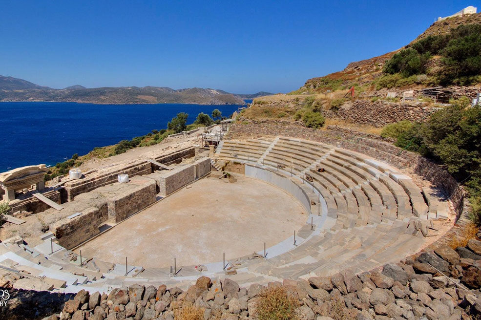 Ancient theater of Milos